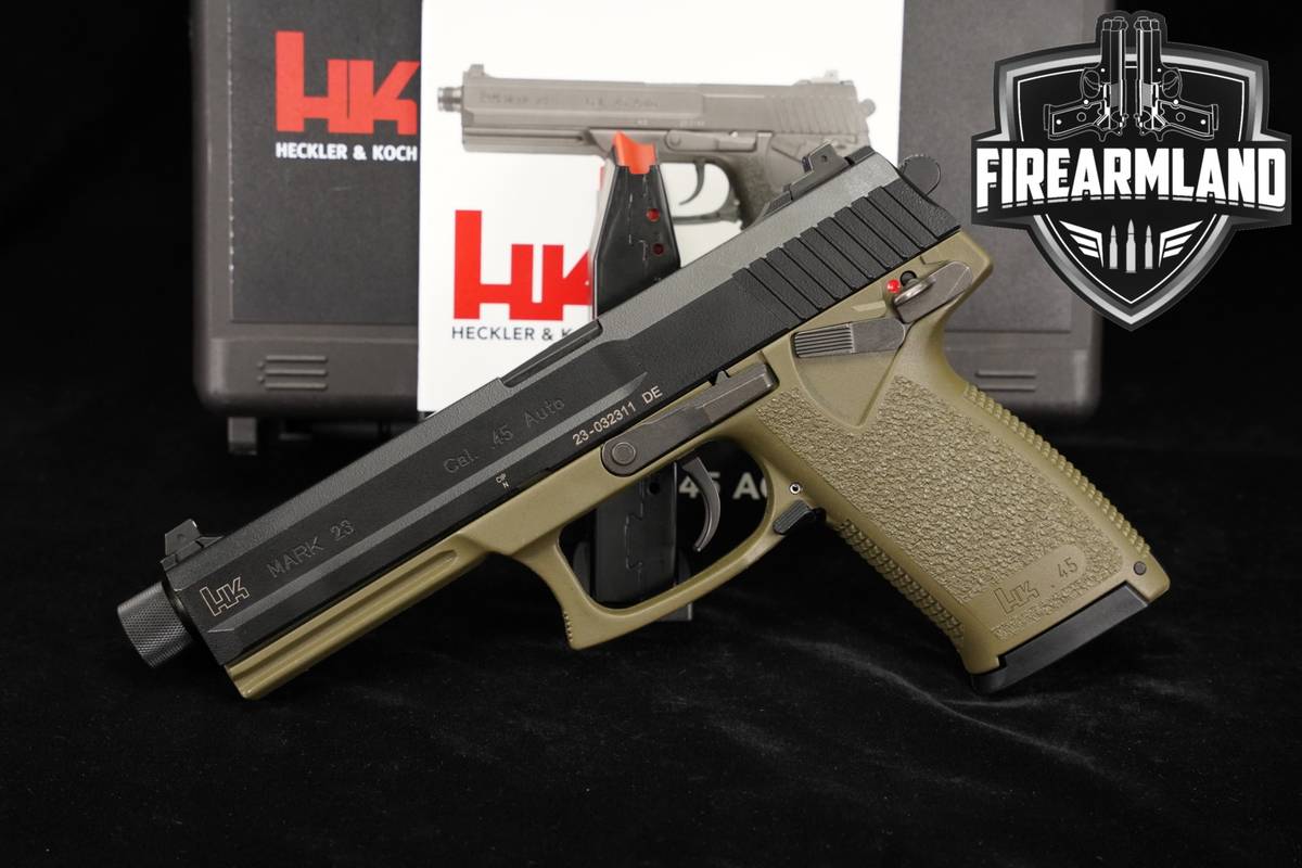 Heckler & Koch Mark 23 45 ACP 5.87" H&K MK23 Threaded +2 MAGS & ORIG CASE