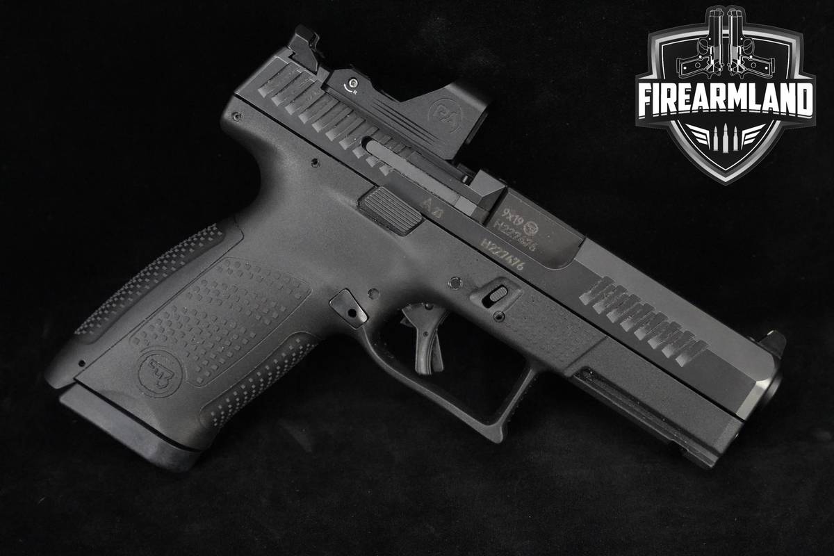 CZ P-10C 9mm 3.8" CZ P10C P-10-C+3 MAGS, ORIG CASE & OPTIC
