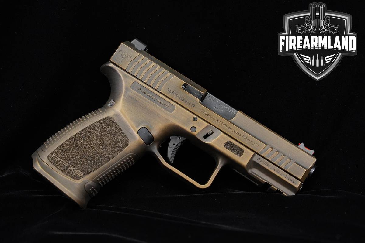 GForce Arms RPX9 Exodus 9-mm 4.02" Battle-Worn Bronze +2 MAGS & ORIG CASE
