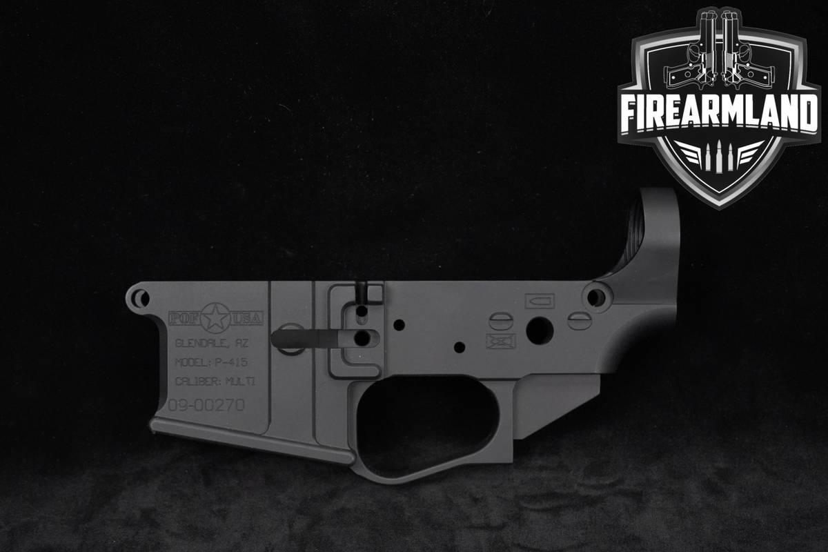 Patriot Ordnance Factory (POF) P-415 Stripped Lower Receiver AR15 AR-15