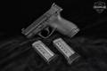 Smith & Wesson (S&W) M&P 40 Shield First Generation, No-Thumb-Safety .40 S&W Black in Very Good Condition Image 2