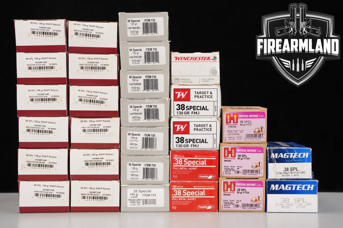 1165 RDS! 38 Special Ammo 38-Spl