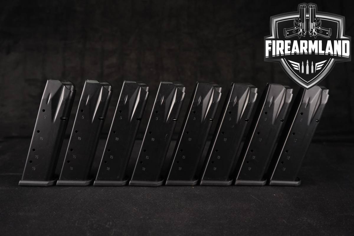 Sig Sauer EIGHT (8) P226 18-Round Magazines 9mm Luger P-226 Mags