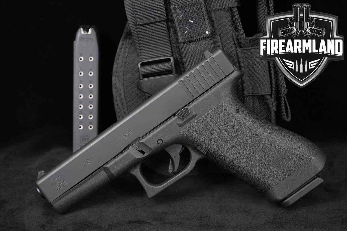 LIPSEY'S EXCLUSIVE Glock P80 9mm 4.49" P 80 +2 MAGS & HOLSTER