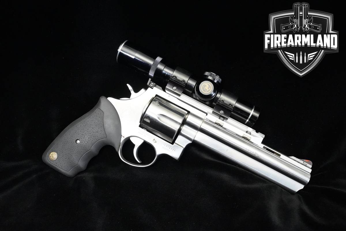 Taurus Model 44 Magnum 6.5" Stainless Steel Taurus 44 VENT RIB +OPTIC