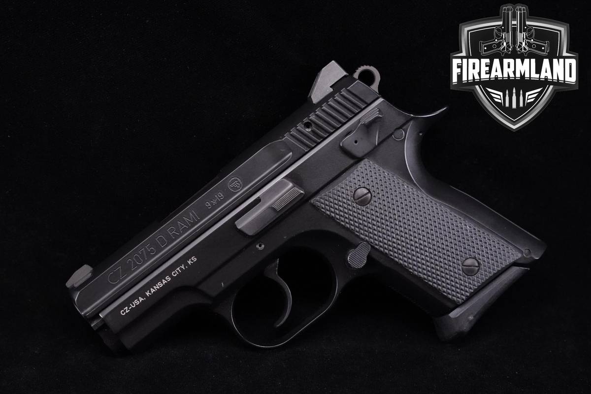 CZ 2075 D RAMI 9mm 3.05" Black +2 MAGS & ORIG CASE