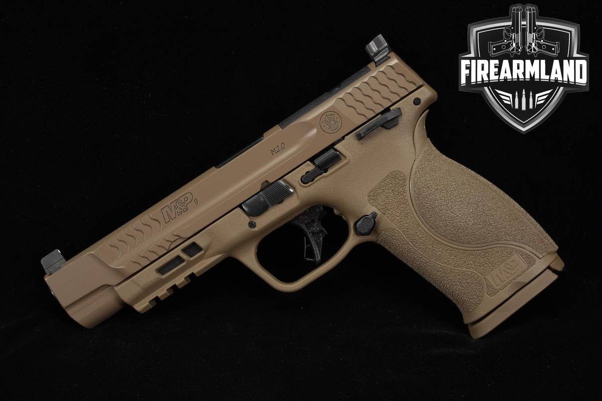 OPTIC READY Smith & Wesson S&W M&P9 M2.0 9mm 5" FDE +ORIG BOX