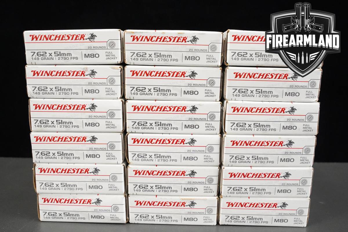 7.62x51 Ammo 7.62x51 Ammunition 360 ROUNDS