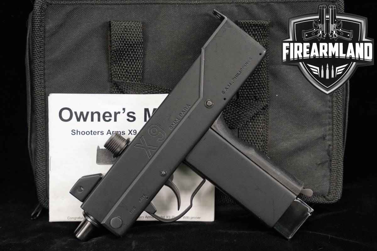 Shooters Arms S.A.M X9 9mm SAM X-9 PHILIPPINES +CASE