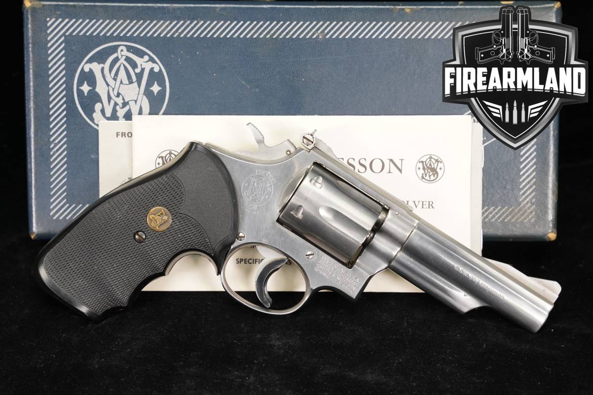 1971 Smith & Wesson Model 66 No Dash 357 Magnum S&W M66 PINNED +ORIG BOX
