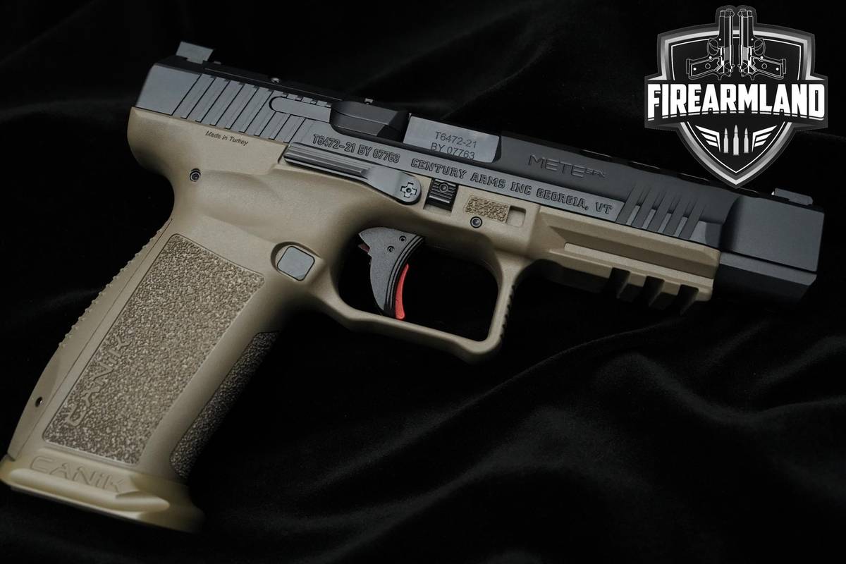 Canik METE SFx 9mm 5.2" FDE METE Canik SFx MATCH 3MAGS, ORIG CASE & HOLSTER