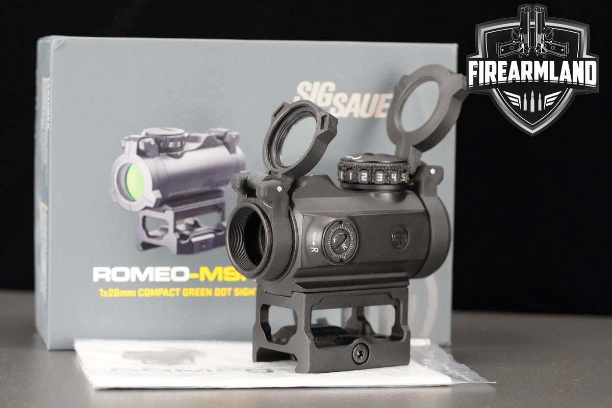 Sig Sauer Romeo-MSR 1x20mm Green 2 MOA Dot Romeo-MSR OPTIC +ORIG BOX