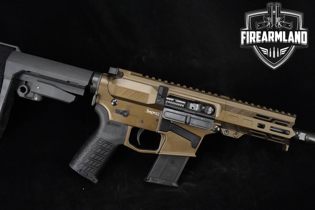 CMMG Banshee MK57 5.7x28 8" CERAKOTE CMMG-Banshee-Mk57 +2 MAGS & ORIG BOX