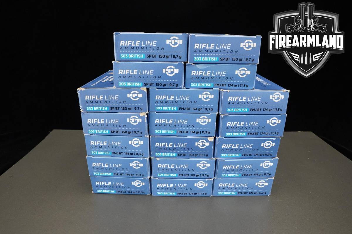 303 British Ammo 303-British Ammunition 380 ROUNDS