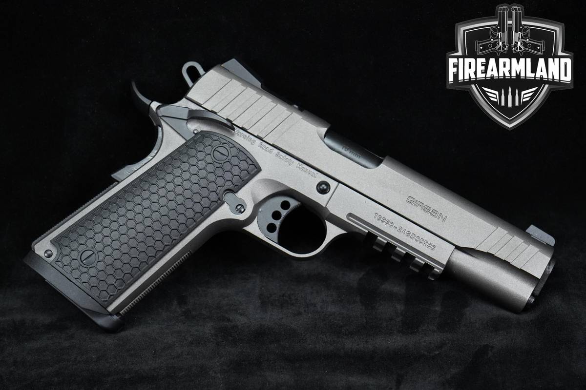 Girsan MC 1911 S Influencer 10mm 5" Tungsten Gray 1911A1 +ORIG CASE
