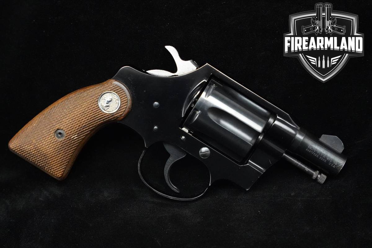 VINTAGE 1964 Colt Agent 38 Special 2" Blued Colt DA/SA Agent 38-Spl