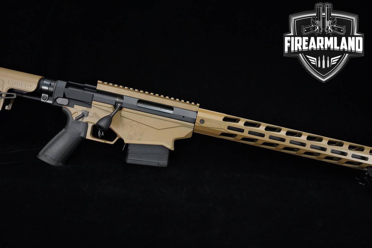 Ruger Precision Rifle 6.5 Creedmoor 24" FDE Ruger-Precision Rifle +2 MAGS
