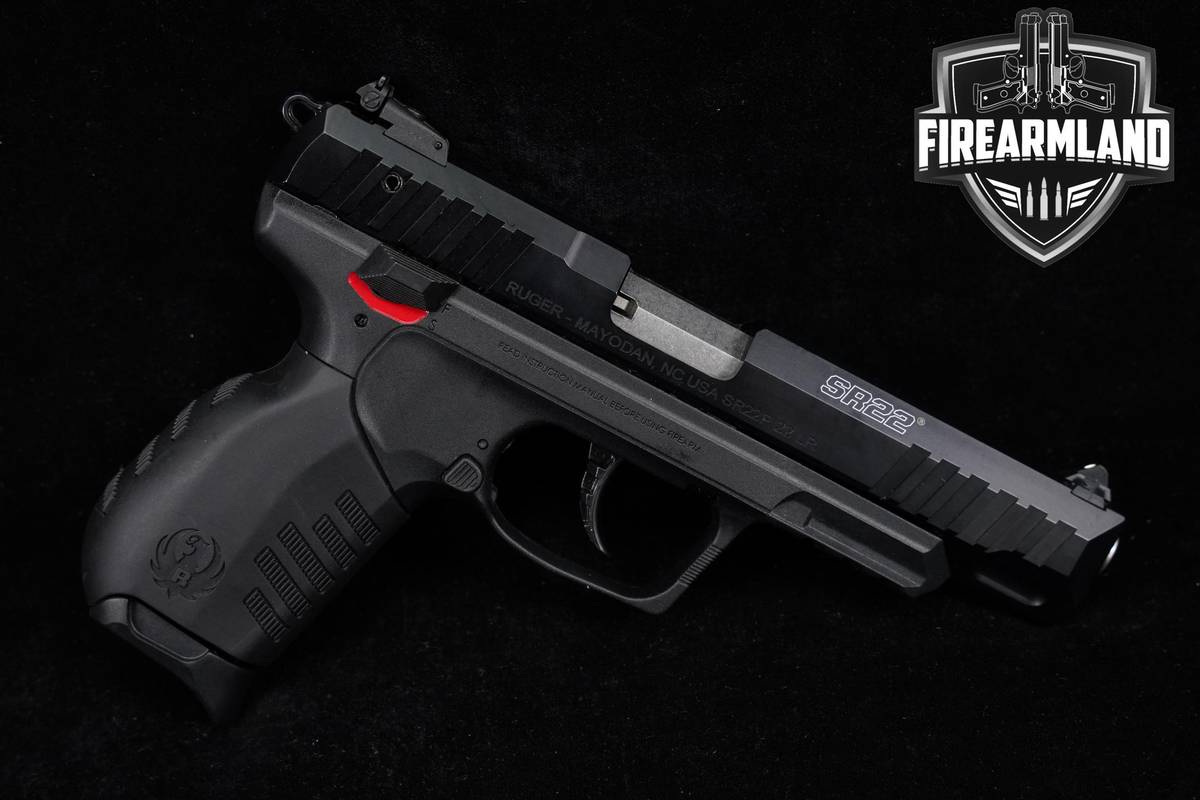 2021 Ruger SR22P Long Slide 22LR 4.5" SR 22 +2 MAGS & ORIG BOX