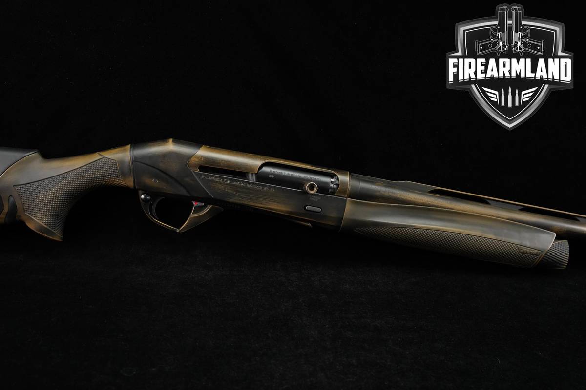 UNIQUE Benelli Super Black Eagle 3 12-Gauge 26" Trap Game +ORIG CASE