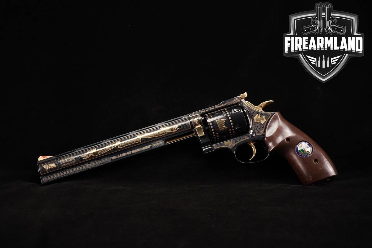Dan Wesson Model 445 Minnesota Limited Edition .445 SuperMag 9.75" Blued