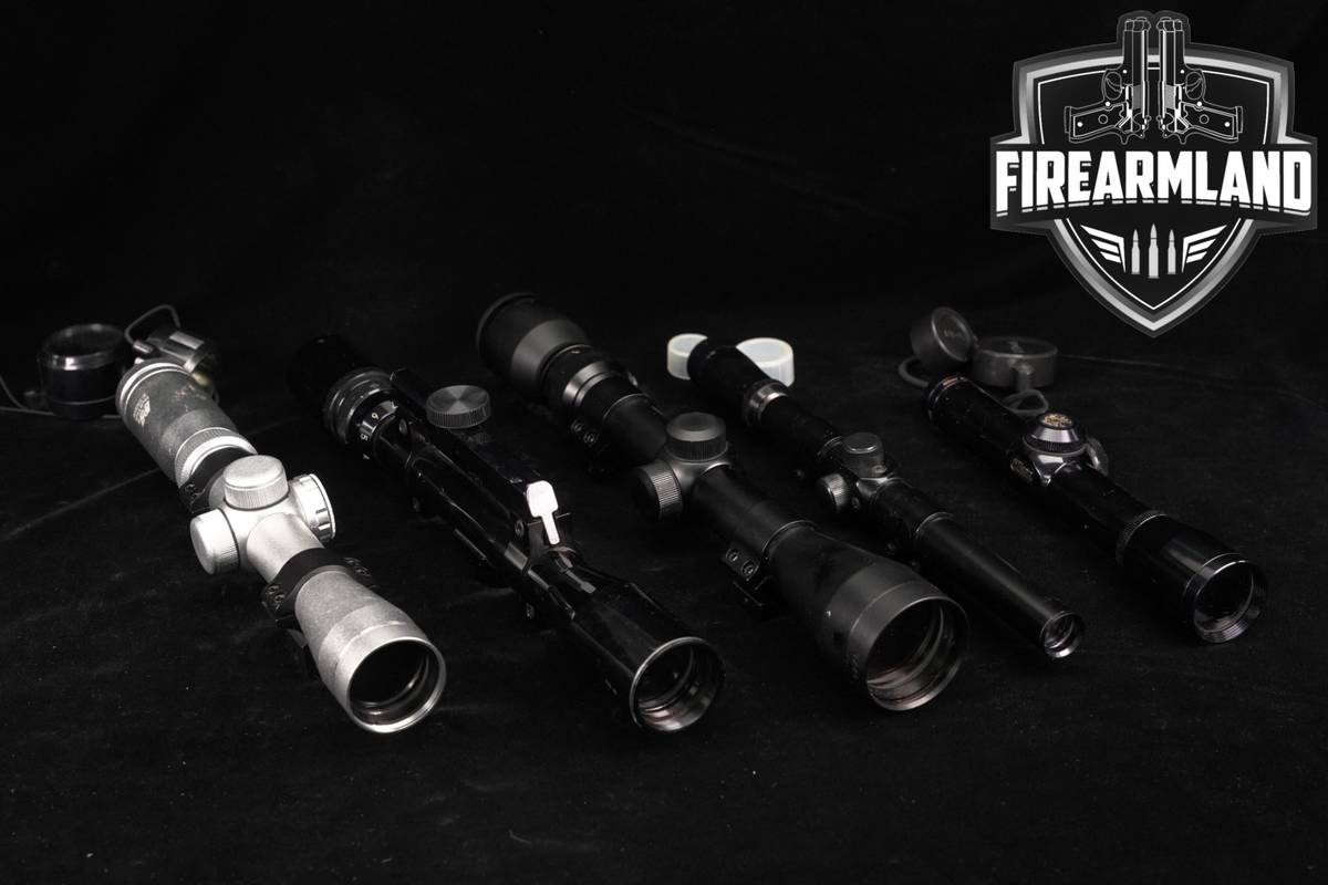 FIVE SCOPE LOT 5 Pack Nikon NcSTAR Kmart Pine Ridge Riflescope Scopes