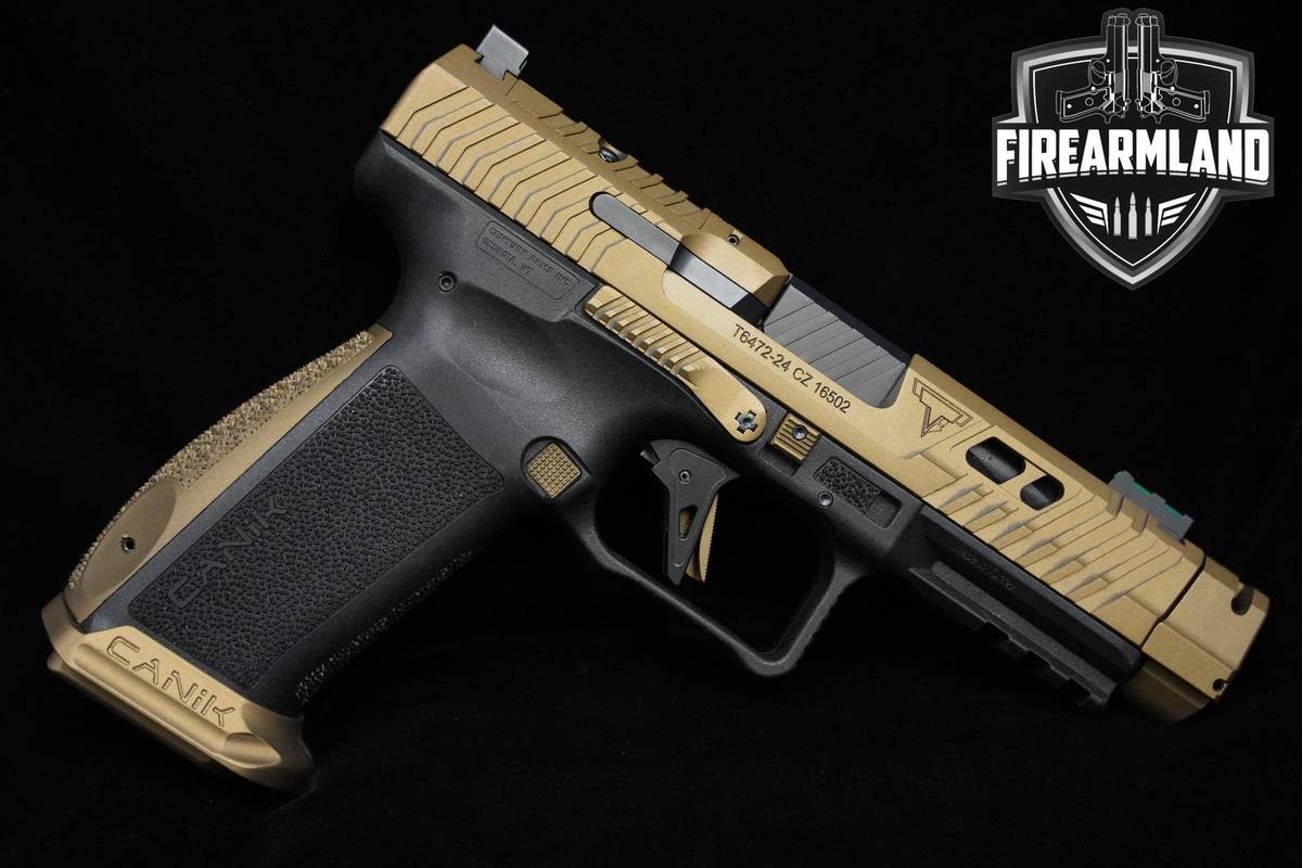 Canik TTI Combat 9mm CERAKOTE Canik-TTI Combat +2 MAGS, ORIG CASE & HOLSTER