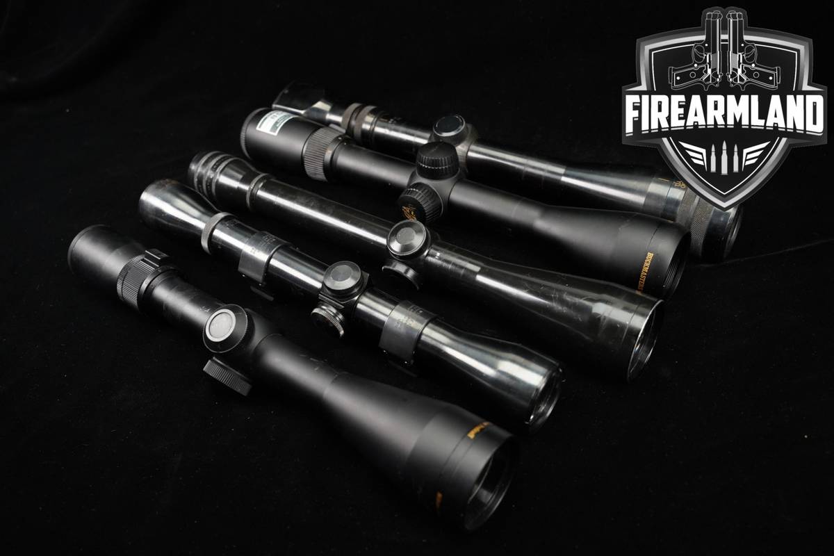 Five Scope Lot Hunting 5 Pack Nikon Weaver Stith & Kollmorgen Scopes