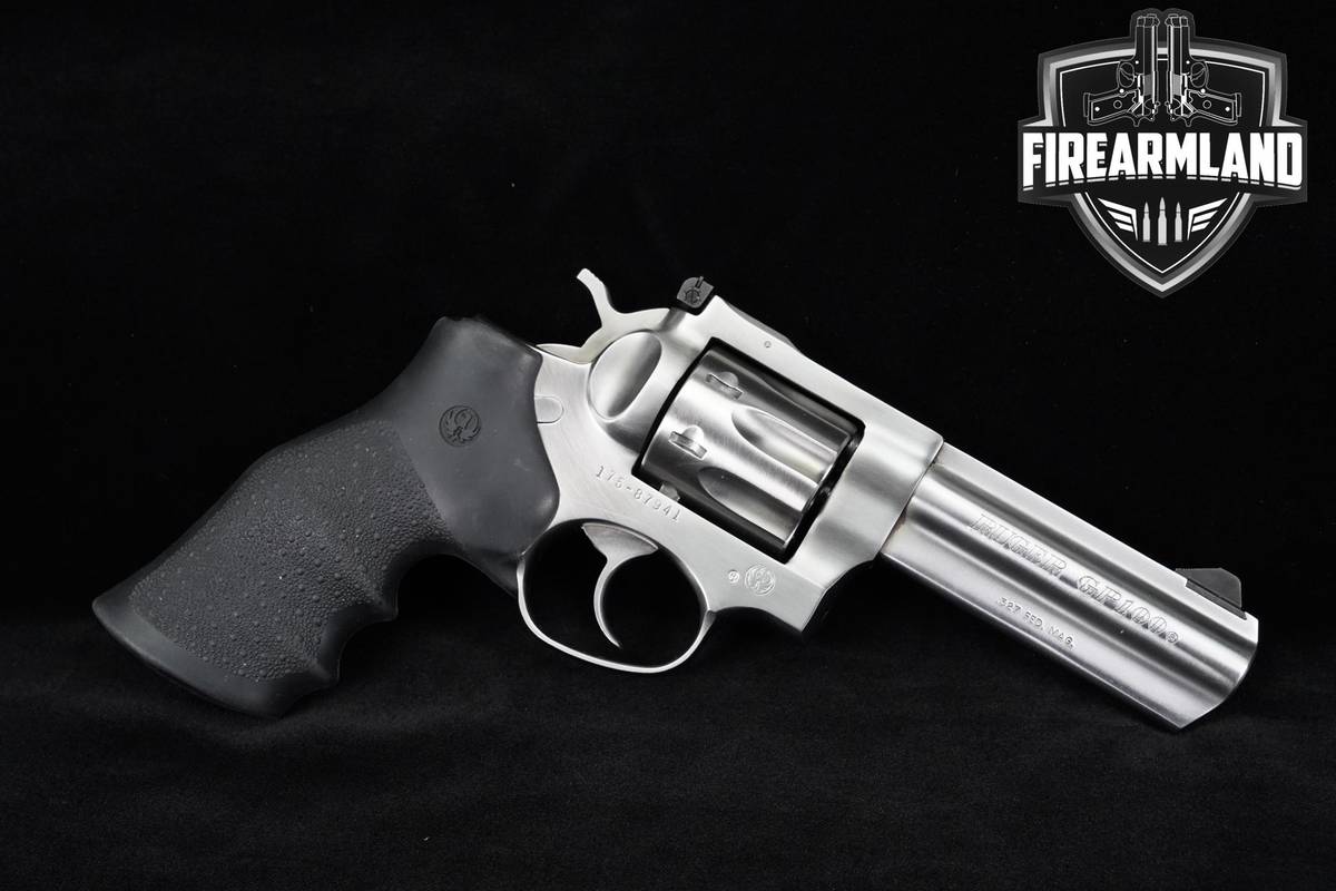 Ruger GP100 327 Federal Magnum GP-100 4.2" Stainless Full-Lug +ORIG CASE