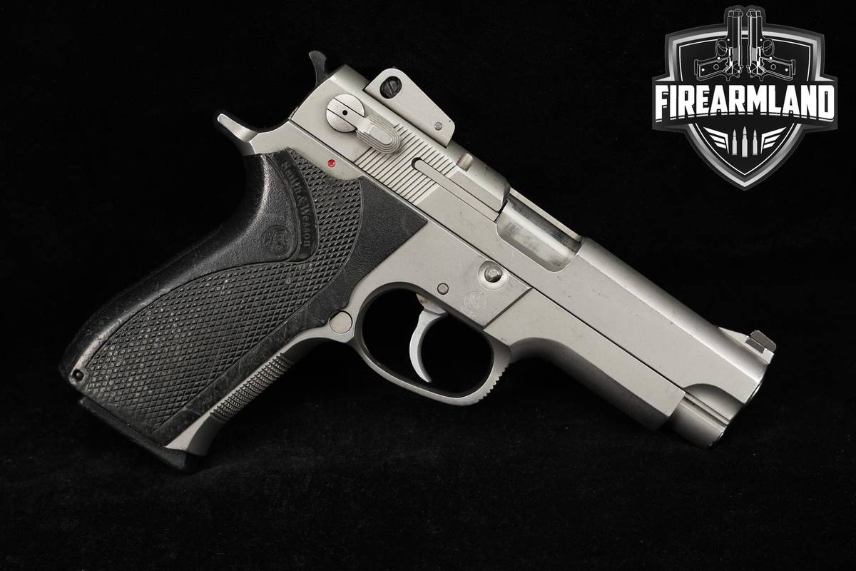 Smith & Wesson S&W Model 4006 40S&W 4" Stainless DA/SA Pistol +HOLSTER