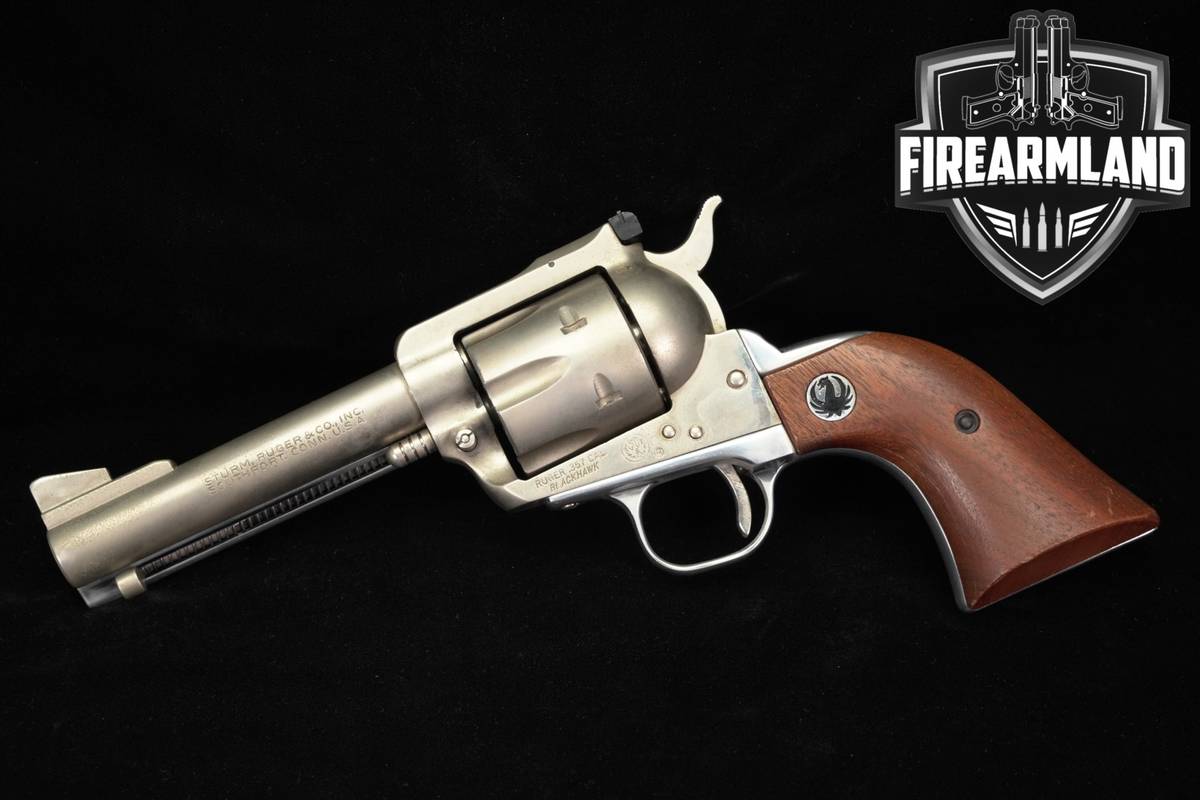 1970 Ruger Blackhawk Old Model 3-Screw 357 Magnum 4.5" Stainless