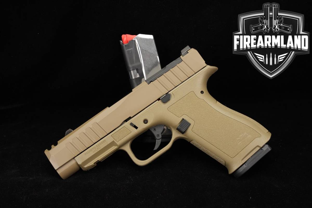 Palmetto State Armory PSA Dagger Micro C-1 9mm 3.41" FDE PORTED