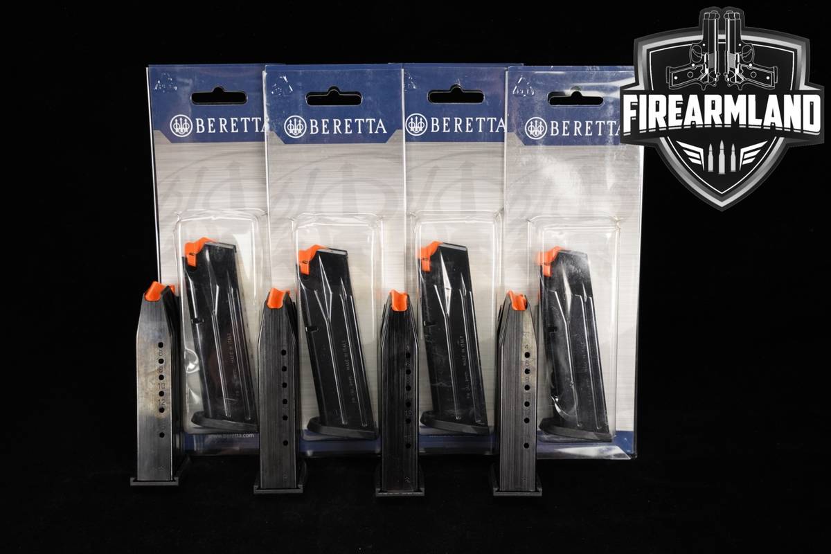 EIGHT (8) Beretta Px4 Compact 15-Round Magazines 9mm Luger Storm PX-4 Mags