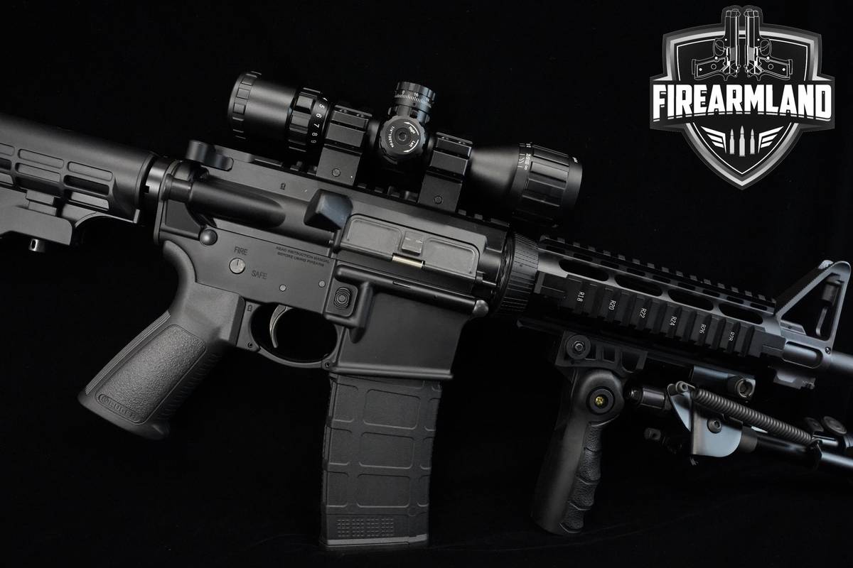 Ruger AR-556 AR-15 AR15 AR 16.1" Ruger-AR-556 AR-15-AR15 AR +2 MAGS & OPTIC