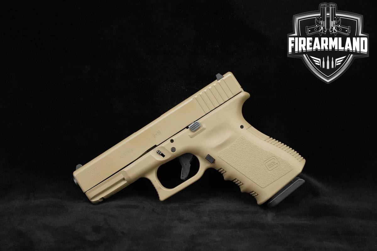 Glock 19 Gen3 9mm FDE Glock G19 G-19 Gen-3 +2 MAGS & ORIG CASE
