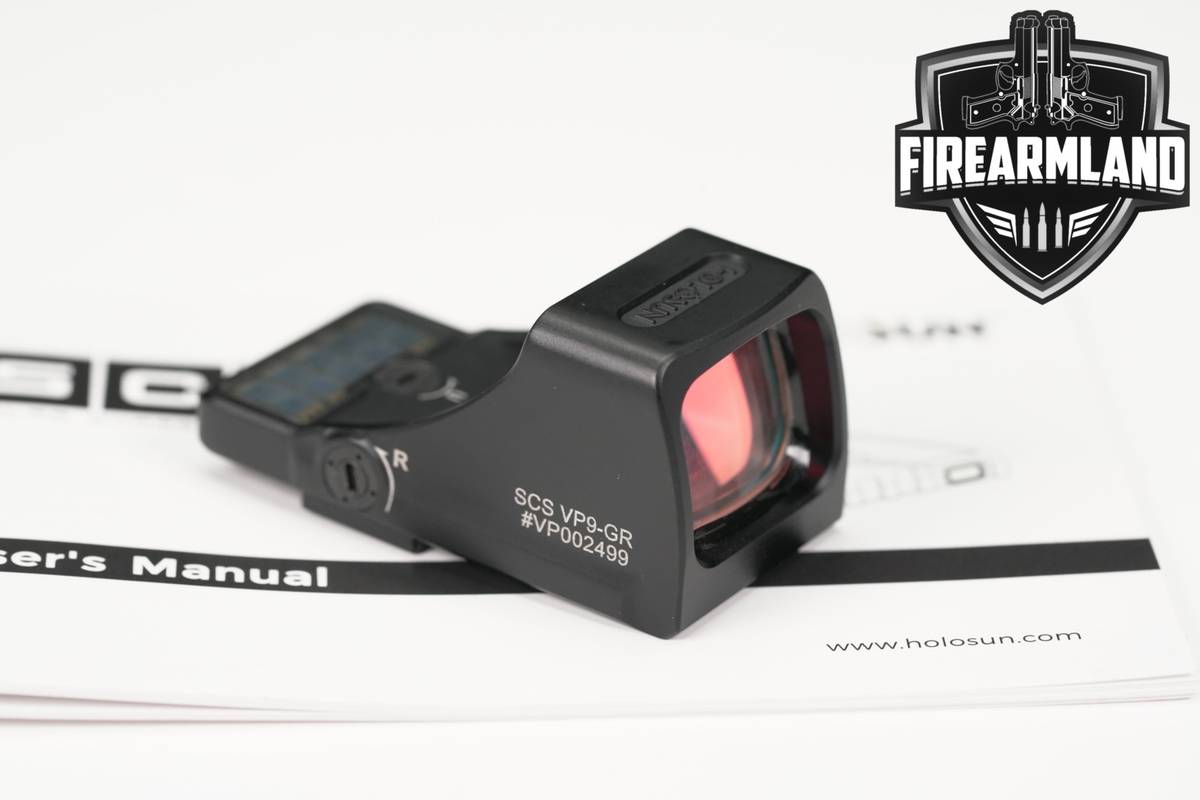 Holosun SCS VP9-GR 2 MOA Red Dot & 32MOA Circle Reflex Sight