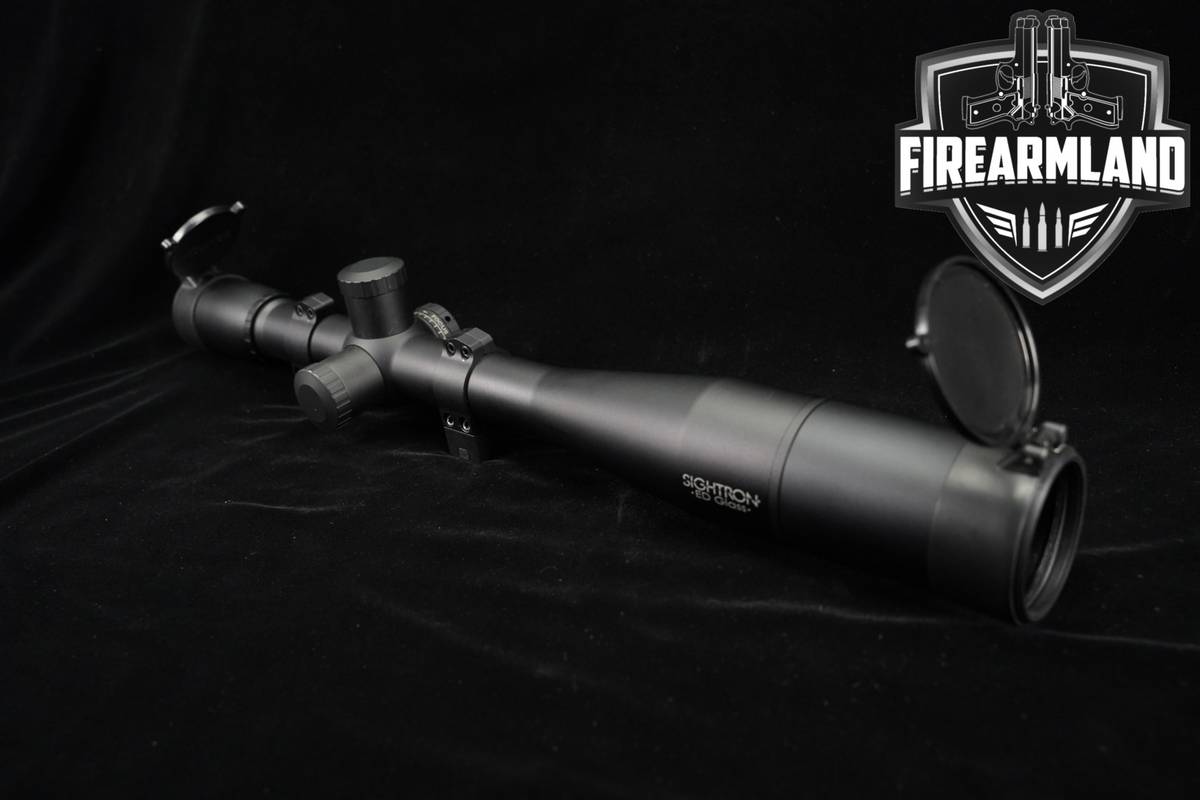 Sightron SIII SS 45x45 ED Competition 30mm Tube Size Fine Crosshair Scope