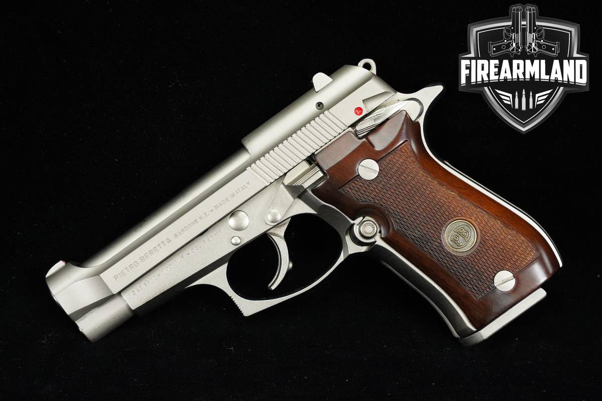 P. Beretta 84F Cheetah P 3.8" Nickel +2 MAGS