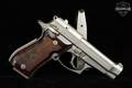 P. Beretta 84F Cheetah .380 ACP Nickel in Very Good Condition Image 2
