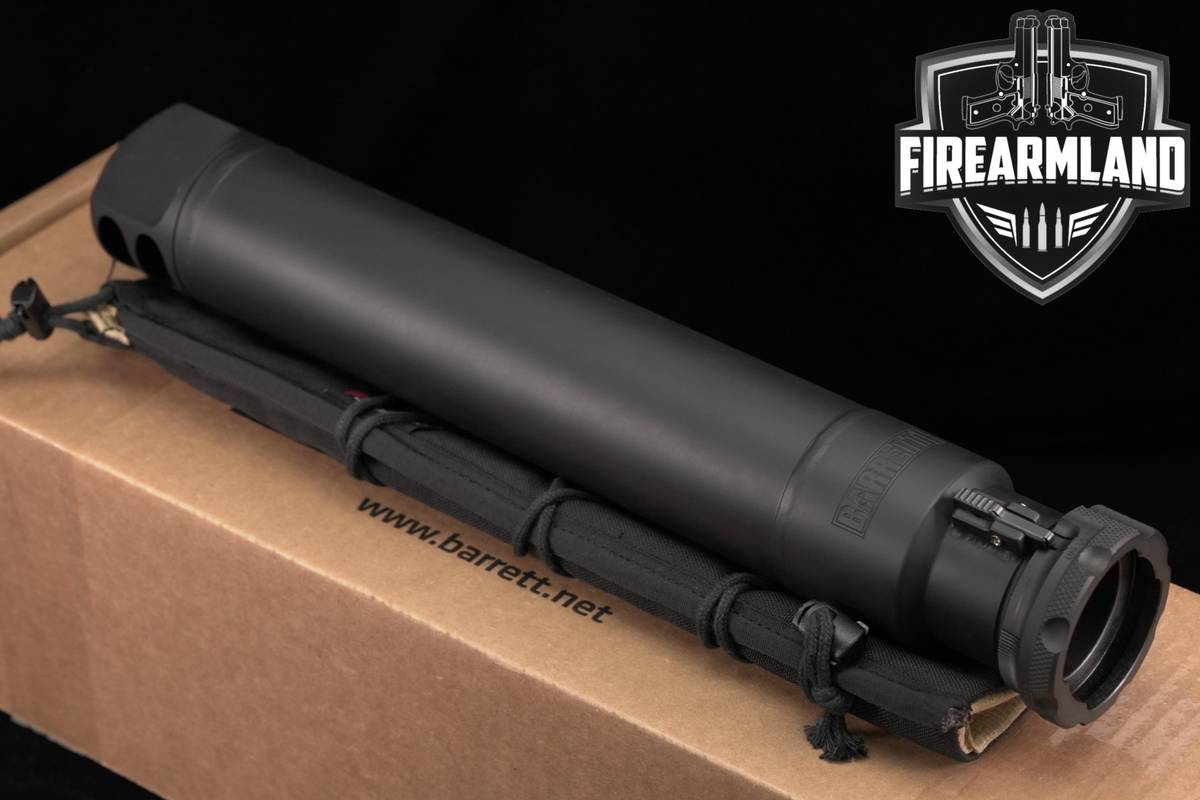 Barrett QDL .50 Caliber 14.84" Suppressor Quick Detach Latch Silencer +BOX