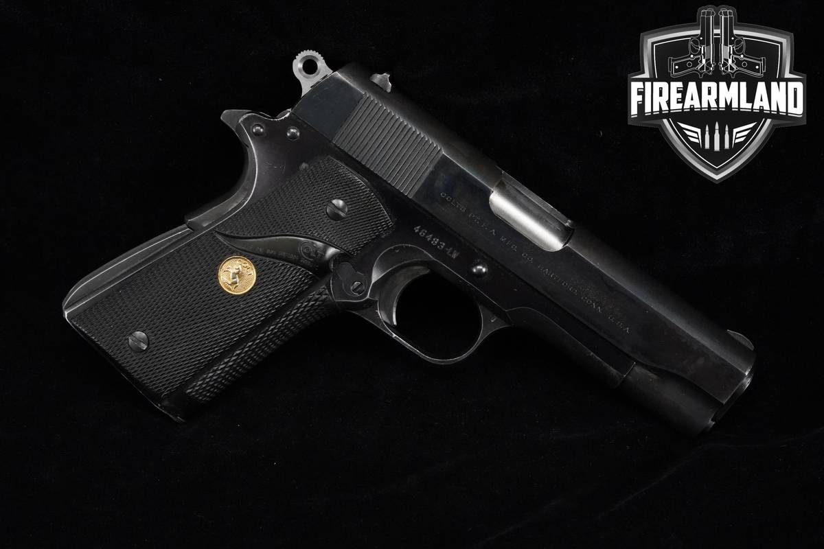 VINTAGE 1966 Colt Commander Model 38-Super 1911-A1 4.25" Blued