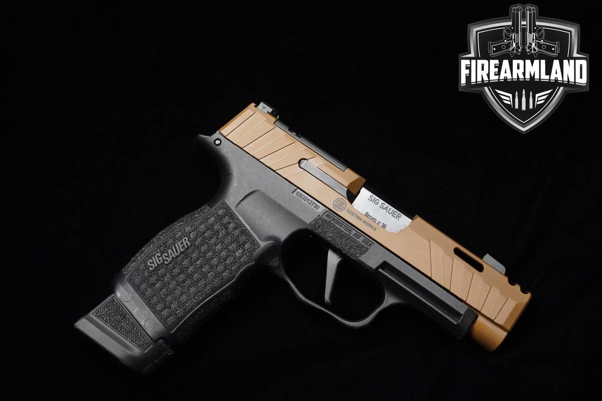TWO TONE Sig Sauer Custom Works P365-XL Spectre Comp 9mm Sig-Sauer P365XL