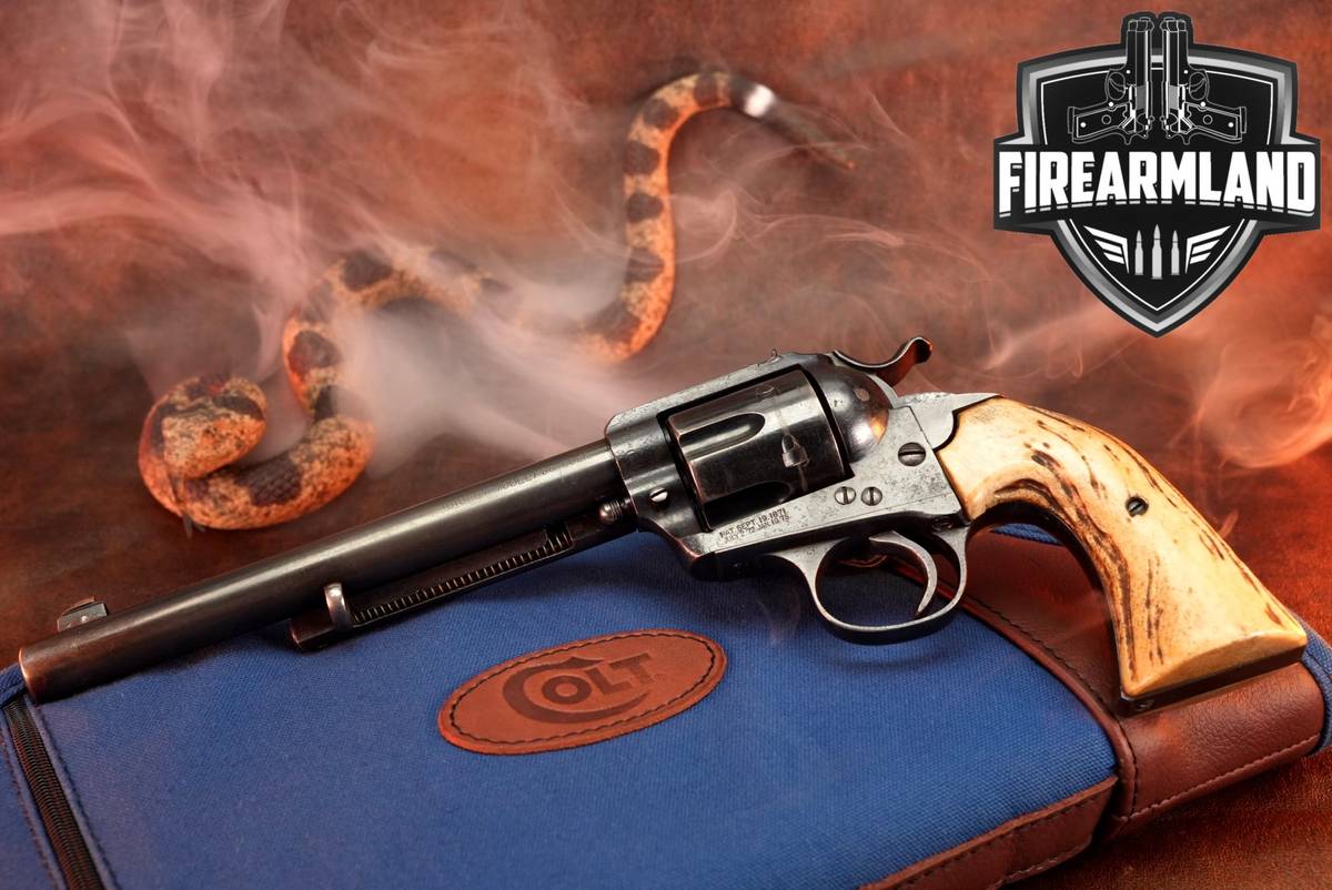 RARE 1899 Colt Bisley Model Flat Top First Generation Single Action Army