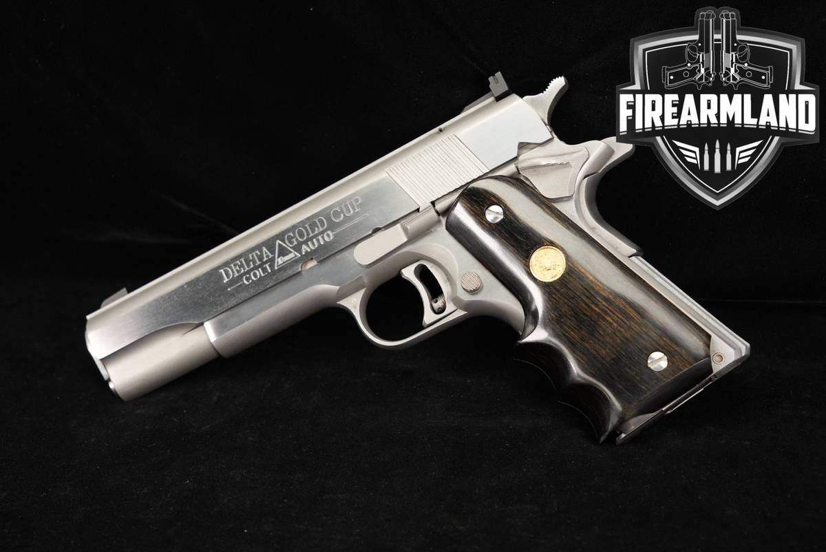 LIMITED 1989 Colt Delta Gold Cup MK IV Series 80 10mm 1911 5" Stainless
