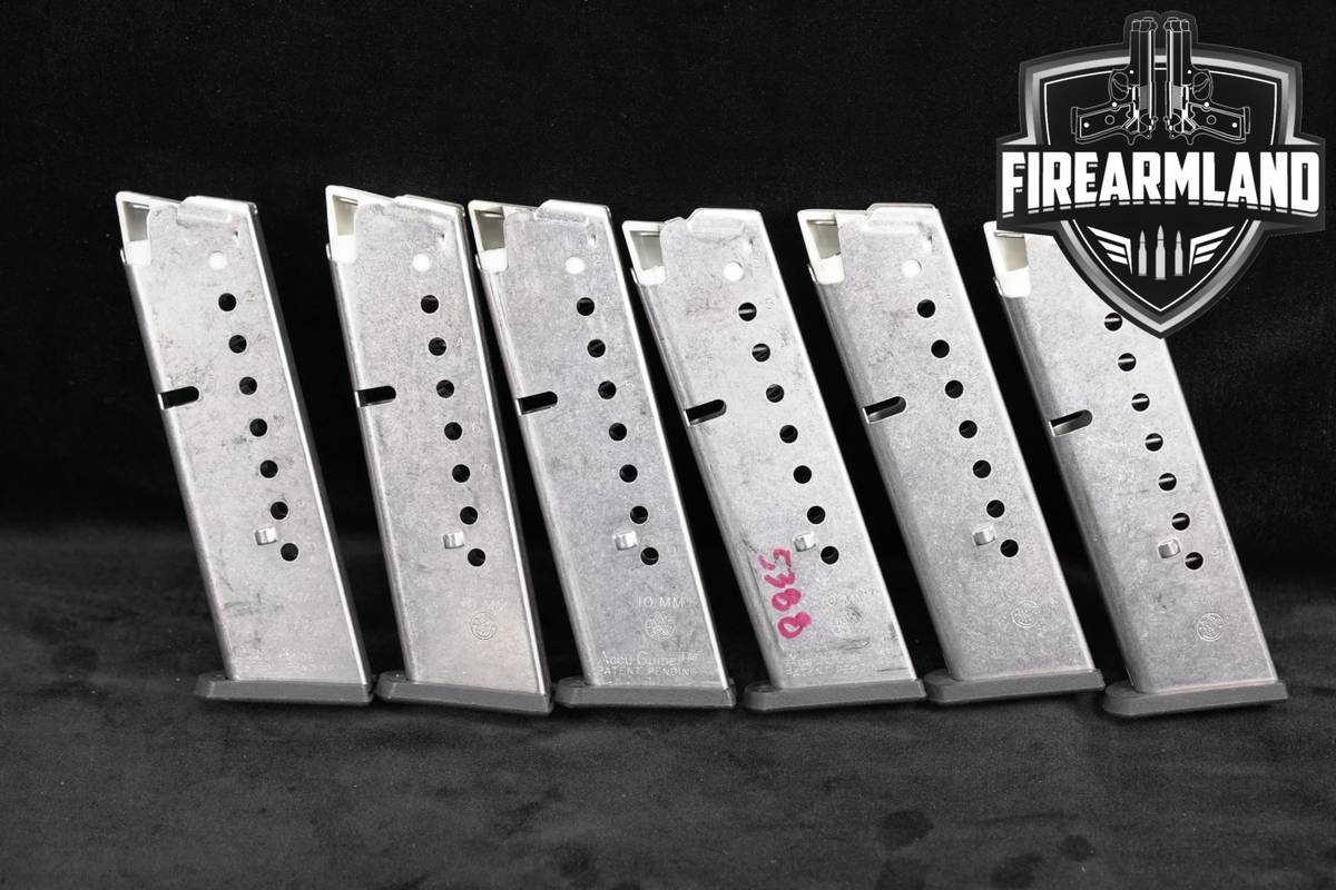 FACTORY Smith & Wesson 6x Single Stack Magazines S&W