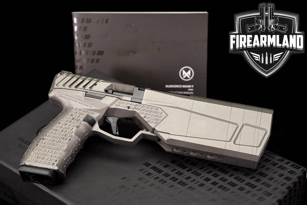 SilencerCo Maxim 9S 9mm 4.38" 9-S INTEGRALLY SUPPRESSED +ORIG BOX