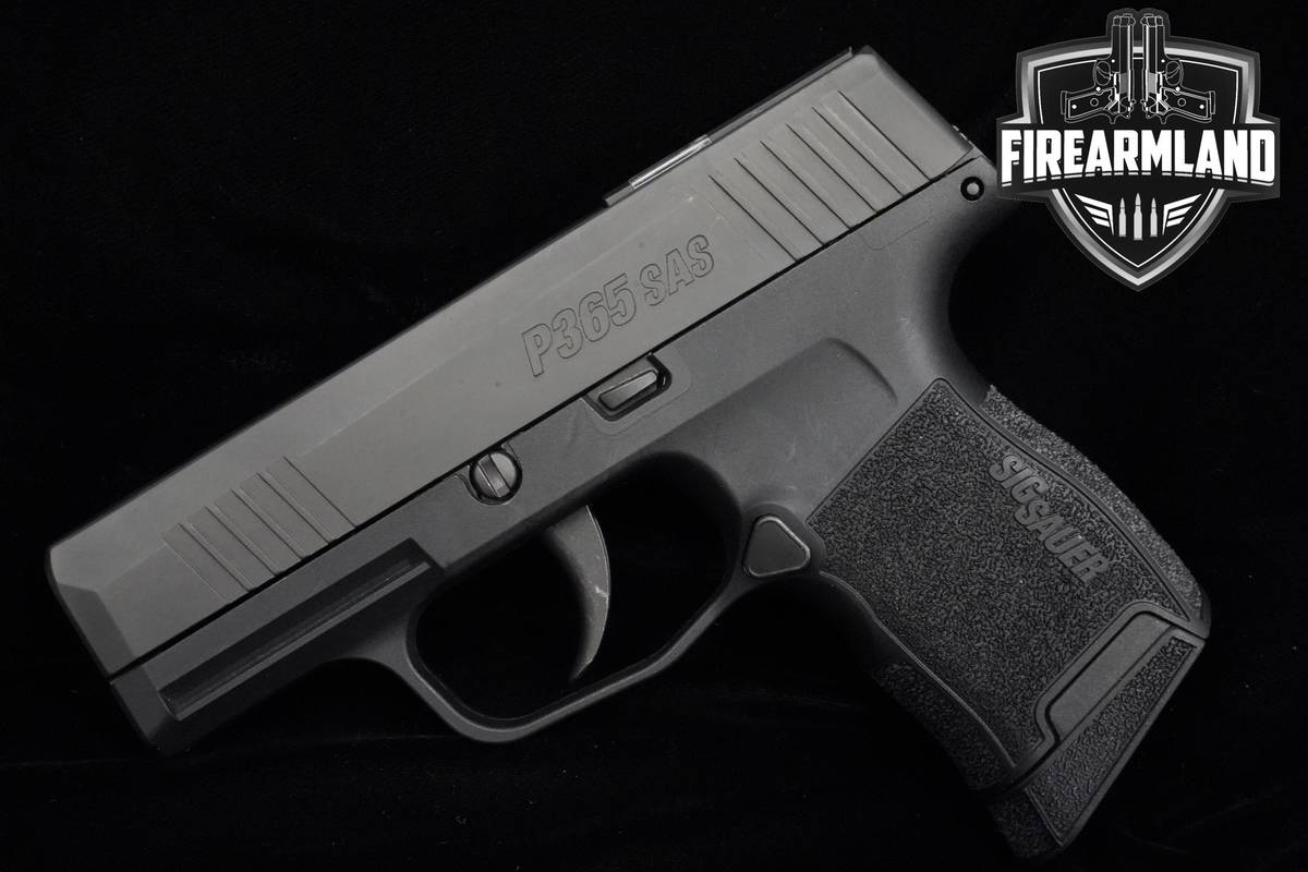 Sig Sauer P365 SAS 9mm Nitron P365 P-365 +2 MAGS & ORIG CASE