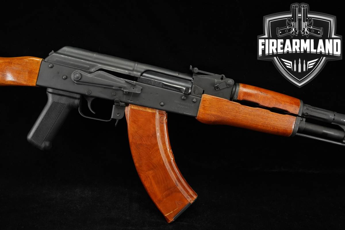 Romarm/Cugir WASR-10 7.62x39 AKM AK THREADED Black & Orange Shellac WASR10