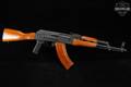 Romarm/Cugir WASR-10 7.62x39 Black & Orange Shellac in Good Condition Image 3