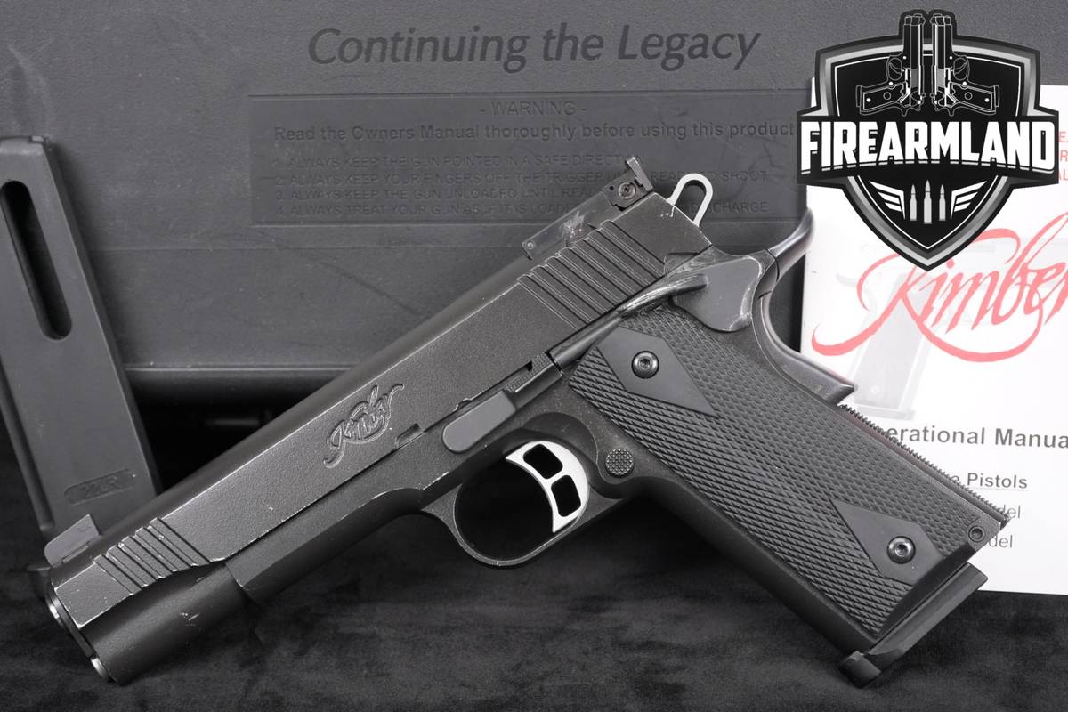 Kimber Rimfire Target 22LR 1911 5" +2 MAGS, ORIG CASE