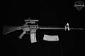 Delaware Machinery M16 AR clone 5.56mm NATO Black in Good Condition Image 2